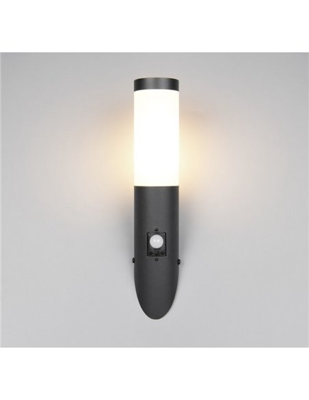 Aplique de pared exterior TRIOTO con sensor de movimiento bombilla excl. 1x E27 max. 25W IP44