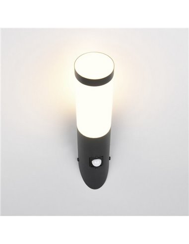 Aplique de pared exterior TRIOTO con sensor de movimiento bombilla excl. 1x E27 max. 25W IP44