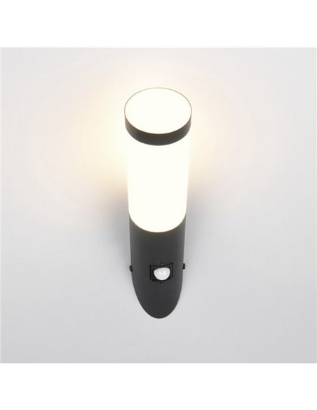 Aplique de pared exterior TRIOTO con sensor de movimiento bombilla excl. 1x E27 max. 25W IP44
