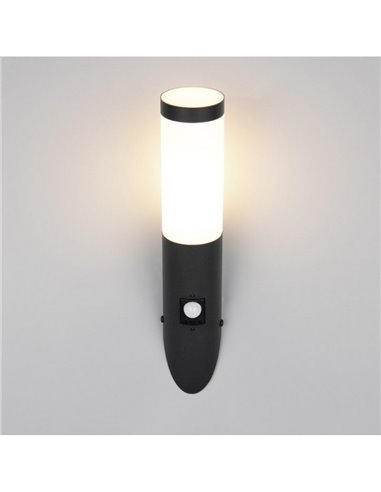 Aplique de pared exterior TRIOTO con sensor de movimiento bombilla excl. 1x E27 max. 25W IP44