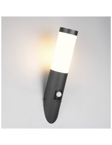 Luminária de parede externa TRIOTO com sensor de movimento, lâmpada excl. 1x E27 máx. 25 W IP44