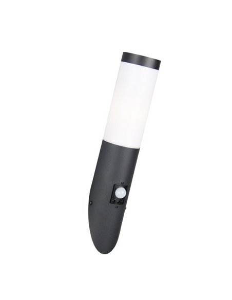 Aplique de pared exterior TRIOTO con sensor de movimiento bombilla excl. 1x E27 max. 25W IP44