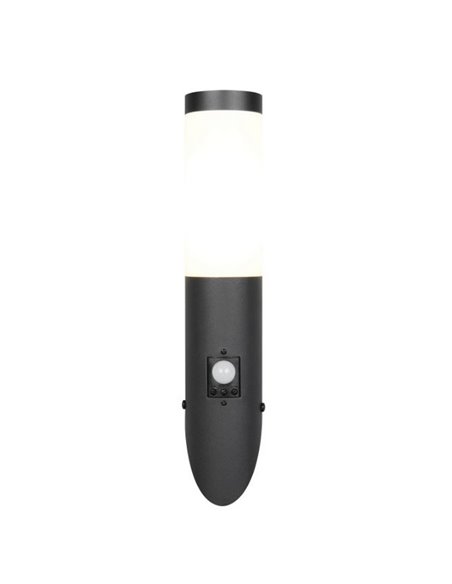 Aplique de pared exterior TRIOTO con sensor de movimiento bombilla excl. 1x E27 max. 25W IP44