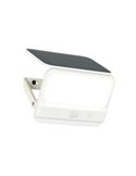 Aplique de pared LED carga solar VIAMAO batería recargable USB con sensor de oscuridad 4W 400lm, 4000K IP44