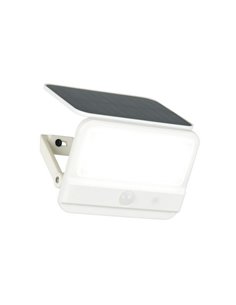 Aplique de pared LED carga solar VIAMAO batería recargable USB con sensor de oscuridad 4W 400lm, 4000K IP44