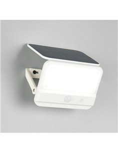 Aplique de pared LED carga solar VIAMAO batería recargable USB con sensor de oscuridad 4W 400lm, 4000K IP44 2