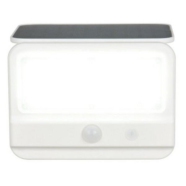 Aplique de pared LED carga solar VIAMAO batería recargable USB con sensor de oscuridad 4W 400lm, 4000K IP44