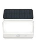 Aplique de pared LED carga solar VIAMAO batería recargable USB con sensor de oscuridad 4W 400lm, 4000K IP44