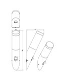 Applique d'extérieur TRIOTO avec détecteur de mouvement, ampoule exclue. 1x E27 max. 25 W IP44