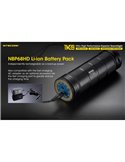 Linterna LED de mano TM39 muy potente 5200 lúmenes y 1500 metros de alcance IP68