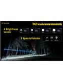 Linterna LED de mano TM39 muy potente 5200 lúmenes y 1500 metros de alcance IP68