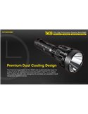 Linterna LED de mano TM39 muy potente 5200 lúmenes y 1500 metros de alcance IP68