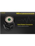 Linterna de mano TM39 Lite 5200 lúmenes muy potente IP68 1500 metros de alcance, batería 4 × 18650