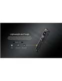 Linterna de mano EDC27 Uhi 3100 lúmenes y 305 metros de alcance batería 1700 mAh incorporada IP54