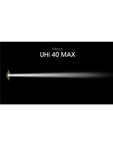 Linterna de mano EDC35 5000 lúmenes y 601 metros de alcance batería 1700 mAh incorporada IP54
