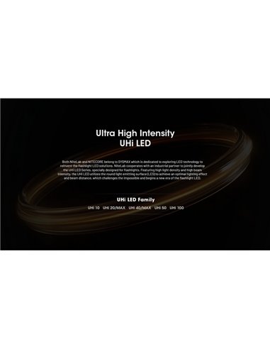 Linterna de mano EDC35 5000 lúmenes y 601 metros de alcance batería 1700 mAh incorporada IP54