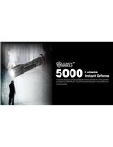 Linterna de mano EDC35 5000 lúmenes y 601 metros de alcance batería 1700 mAh incorporada IP54