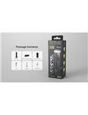 Linterna de mano EDC35 5000 lúmenes y 601 metros de alcance batería 1700 mAh incorporada IP54