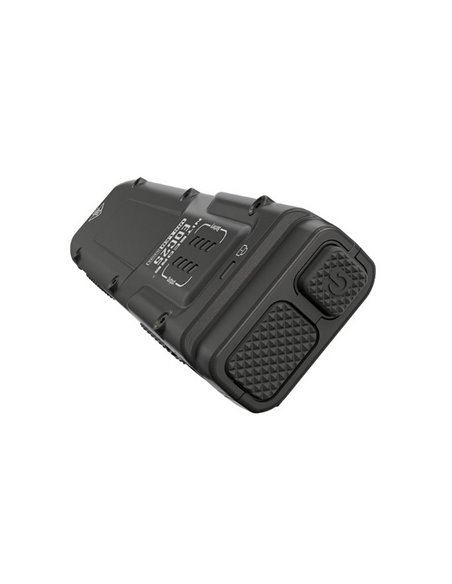 Lanterna de mão ultraleve EDC25, 3000 lúmens, alcance de 300 metros e bateria integrada de 1700 mAh, classificação IP68.
