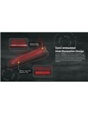 Linterna de mano EDC25 ultraligera 3000 lúmenes, 300 metros alcance y batería 1700 mAh incorporada IP68