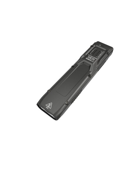 Linterna de mano EDC25 ultraligera 3000 lúmenes, 300 metros alcance y batería 1700 mAh incorporada IP68