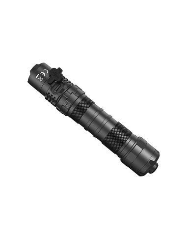 Linterna Nitecore P10i ligera y sumergible 1800 lúmenes 290 metros alcance, batería 1 × 21700i, 2 × CR123 IP68