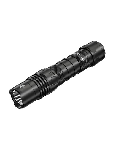 Linterna Nitecore P10i ligera y sumergible 1800 lúmenes 290 metros alcance, batería 1 × 21700i, 2 × CR123 IP68