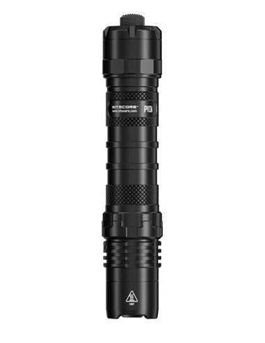 Linterna Nitecore P10i ligera y sumergible 1800 lúmenes 290 metros alcance, batería 1 × 21700i, 2 × CR123 IP68