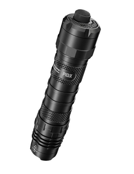 Linterna Nitecore de mano P10iX 4000 lúmenes efecto estroboscópico 158 metros alcance IP68 sumergible