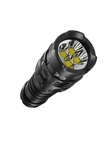 Lampe torche portable Nitecore P10iX 4 000 lumens, stroboscope, portée de 158 mètres, IP68, submersible