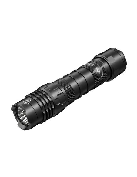 Linterna Nitecore de mano P10iX 4000 lúmenes efecto estroboscópico 158 metros alcance IP68 sumergible