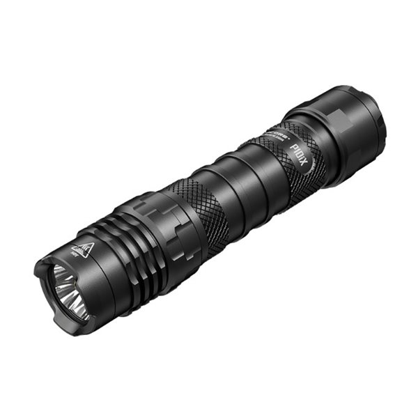 Linterna Nitecore de mano P10iX 4000 lúmenes efecto estroboscópico 158 metros alcance IP68 sumergible
