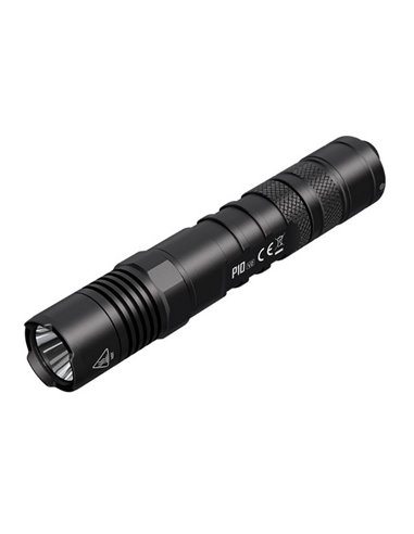 Lanterna portátil ultracompacta Nitecore P10 V2 de 1100 lúmens, alcance de 201 metros, estroboscópio, IP68