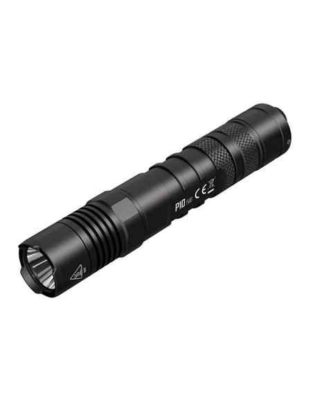 Linterna de mano P10 V2 Nitecore 1100 lúmenes ultra compacta 201 metros alcance, estroboscópica IP68