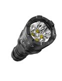 Linterna de mano LED P20iX muy potente 4000 lúmenes, efecto estroboscópico 221 metros alcance, recargable IP68