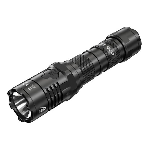 Linterna P20i UV luz ultravioleta y estroboscópica 1800 lúmenes y 337 metros, sumergible y recargable USB-C IP68