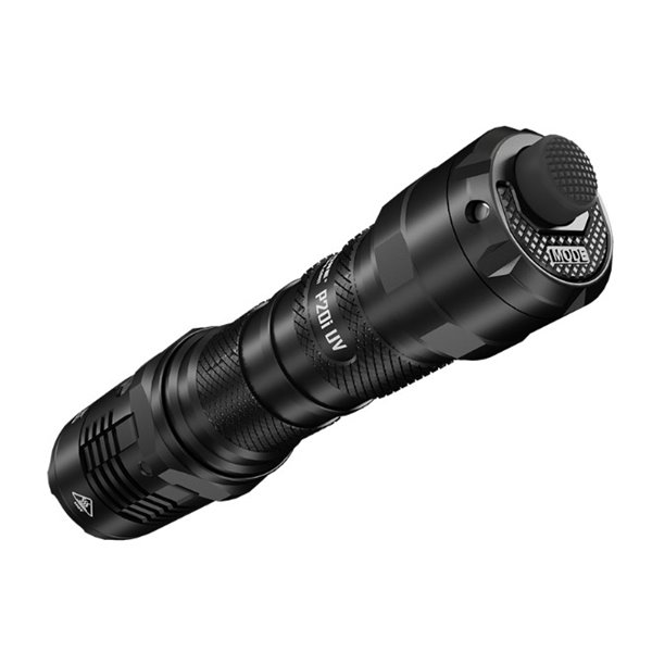 Linterna P20i UV luz ultravioleta y estroboscópica 1800 lúmenes y 337 metros, sumergible y recargable USB-C IP68