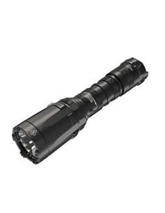 Linterna de mano ligera SRT6i efecto estroboscópico 2100 lúmenes y 510 metros alcance, incluye anillo táctico IP68