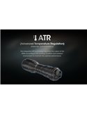 Linterna de mano ligera SRT6i efecto estroboscópico 2100 lúmenes y 510 metros alcance, incluye anillo táctico IP68