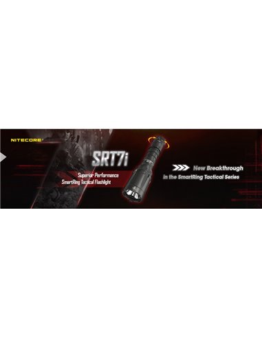 Lanterna de mão SRT7i 3000 lúmens 580 metros de alcance USB-C NL2150HPi 5000mAh Bateria de íon-lítio IP68