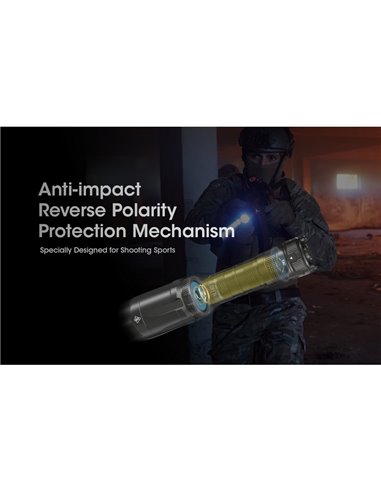 Lampe torche portable SRT7i 3000 lumens, portée de 580 mètres, USB-C, NL2150HPi, batterie Li-ion 5000 mAh, IP68