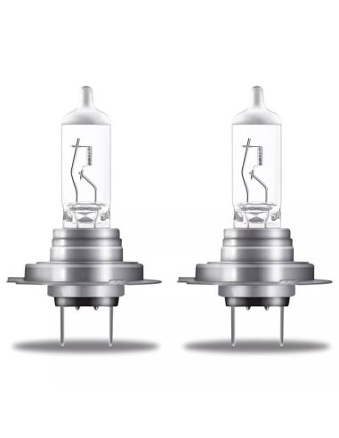 Bombilla H7 OSRAM NIGHT BREAKER SILVER | +100% Luz y Mayor Duración Pack 2Uds. 64210NBS-2HB | LeonLeds