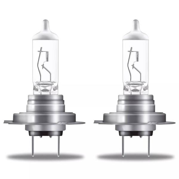 Bombilla H7 OSRAM NIGHT BREAKER SILVER | +100% Luz y Mayor Duración Pack 2Uds. 64210NBS-2HB | LeonLeds