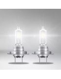 Bombilla H7 OSRAM NIGHT BREAKER SILVER | +100% Luz y Mayor Duración Pack 2Uds. 64210NBS-2HB | LeonLeds