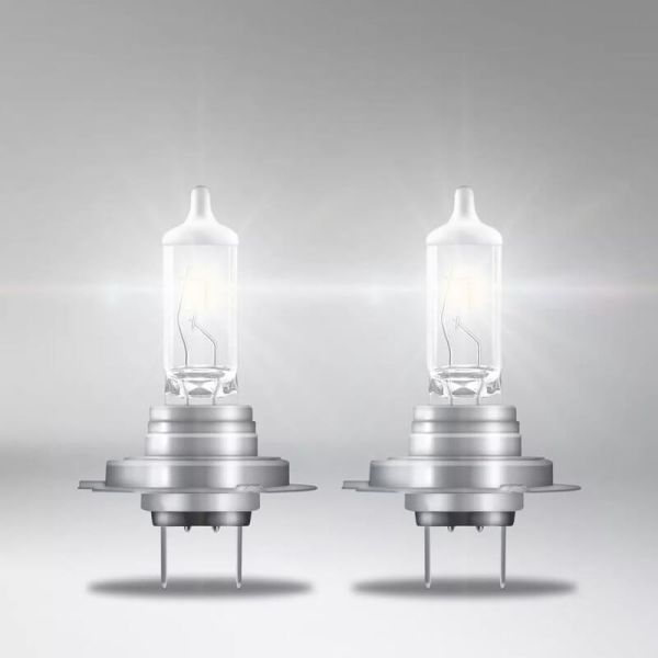 Bombilla H7 OSRAM NIGHT BREAKER SILVER | +100% Luz y Mayor Duración Pack 2Uds. 64210NBS-2HB | LeonLeds