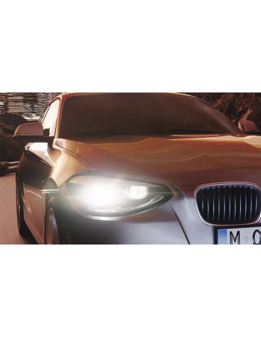 Coche con Bombilla H7 OSRAM NIGHT BREAKER SILVER | +100% Luz y Mayor Duración Pack 2Uds. 64210NBS-2HB | LeonLeds