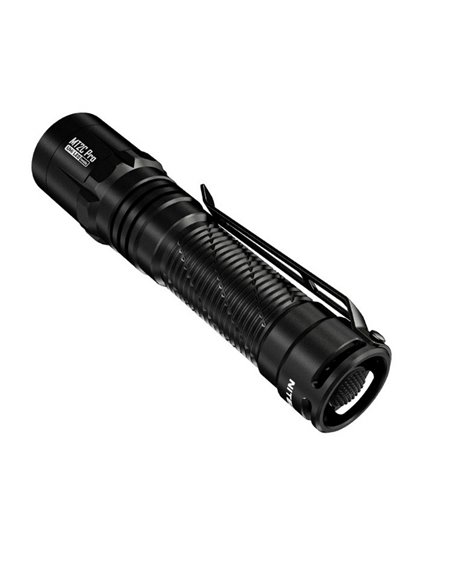 Lampe torche LED compacte MT2C PRO 1800 lm, portée de 520 m, batterie rechargeable NL18650 3 600 mAh, IP68