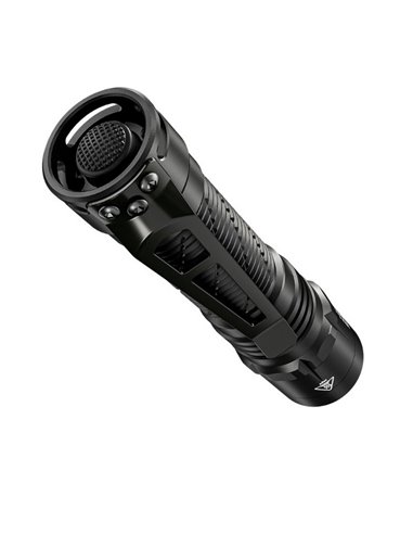 Lampe torche LED compacte MT2C PRO 1800 lm, portée de 520 m, batterie rechargeable NL18650 3 600 mAh, IP68