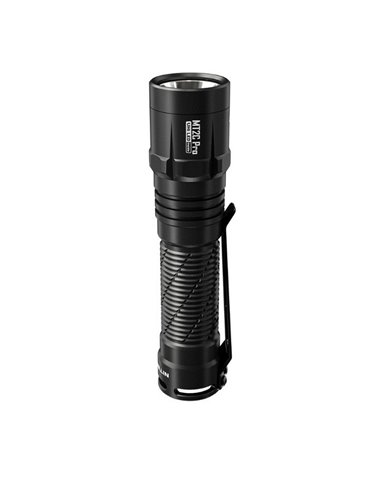 Linterna LED de mano compacta MT2C PRO 1800Lm y 520m alcance, batería recargable NL18650 3,600mAh IP68
