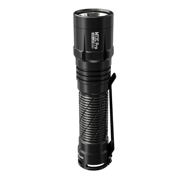 Linterna LED de mano compacta MT2C PRO 1800Lm y 520m alcance, batería recargable NL18650 3,600mAh IP68